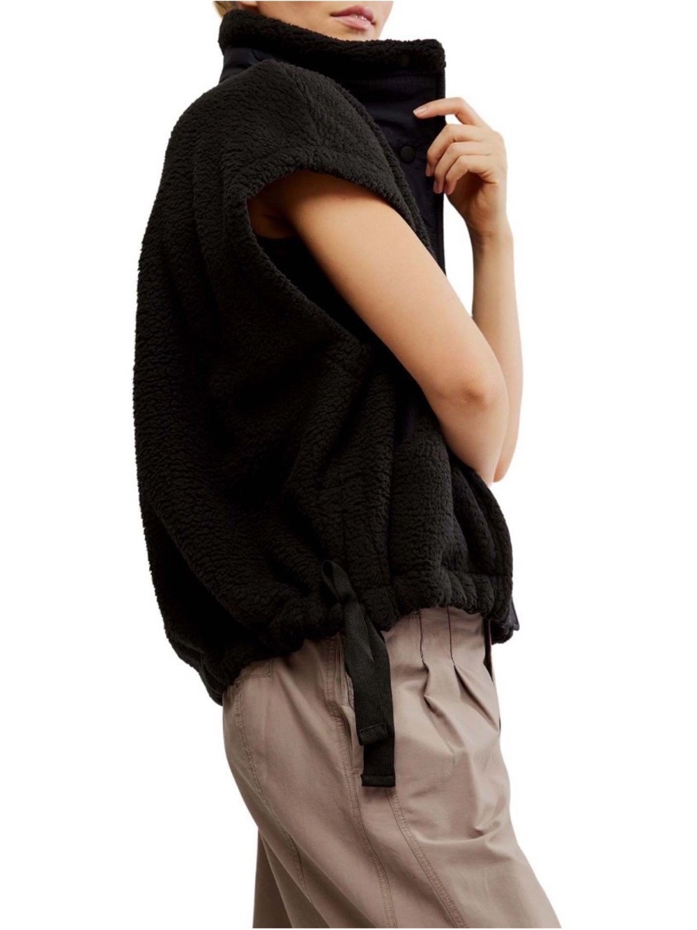 FP Movement Scout It Out Fleece Vest-Black - Picture 13 of 13